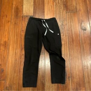 Figs Petite Black Pants